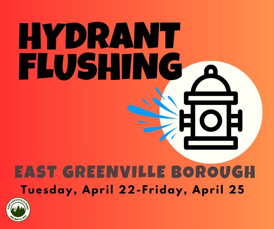 Hydrant Flushing Spring 2025